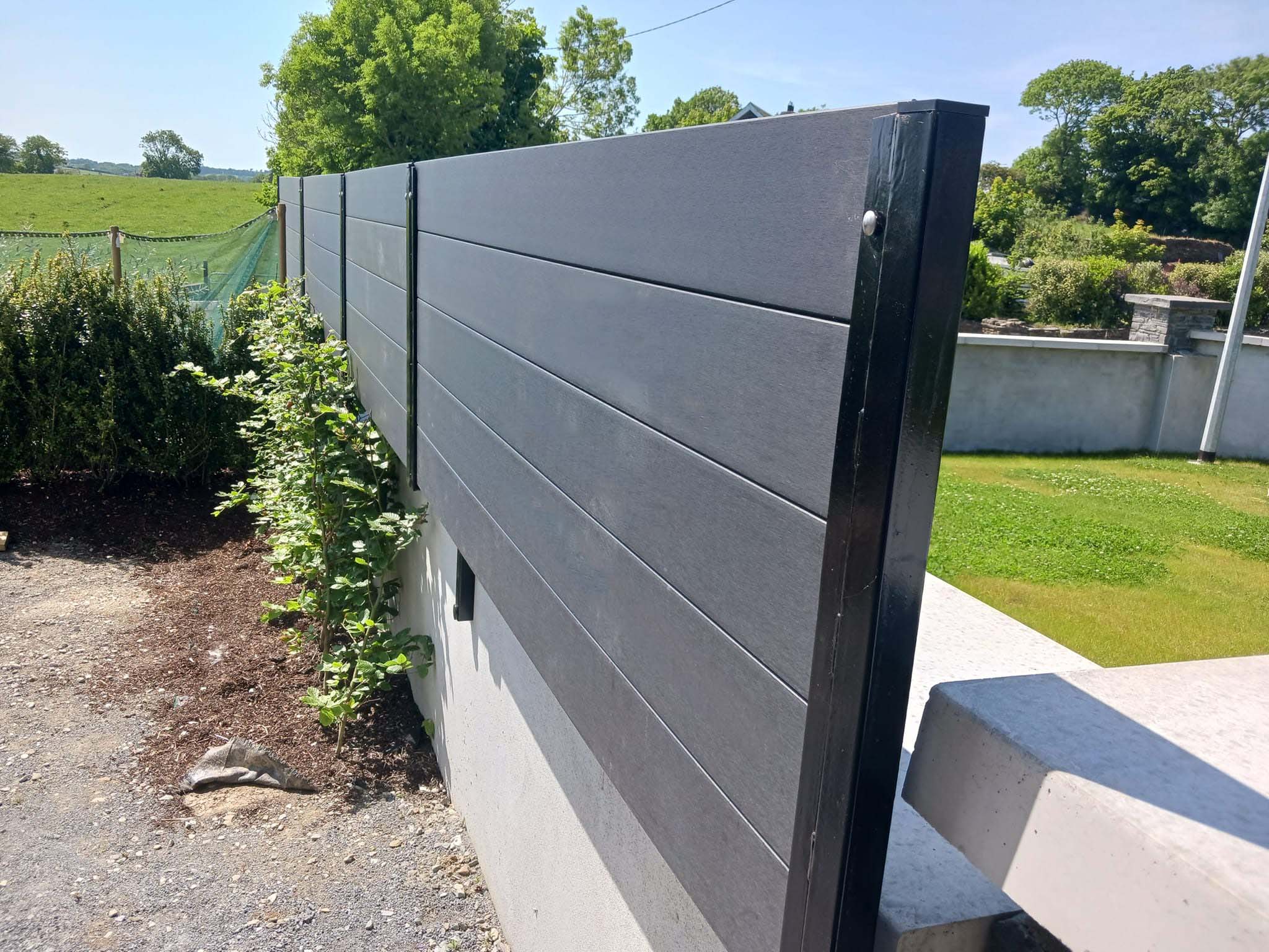 WALLTOP RAILINGS in Cork WALLTOP RAILING installation in Cork Gman